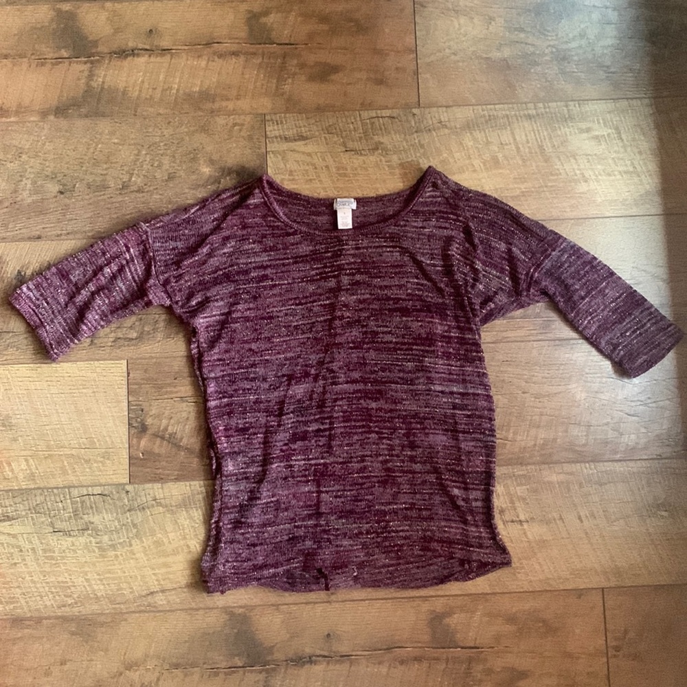 Charming Charlie 3/4 Sleeve Top